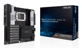 ASUS PRO WS WRX90E-SAGE SE AMD WRX90 Threadripper PRO, 2 x Intel X7100-AT2 dual 10Gb + 1x RTL8211F 1Gb/ USB 3.2 Gen2 x6, 7 x PCI