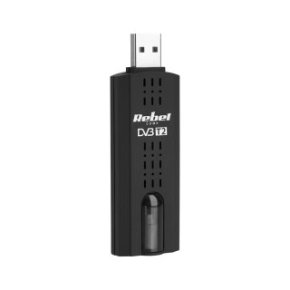 REBEL COMP TUNER CYFROWY USB DVB-T2 H.265 HEVC (WYPRZEDAŻ)