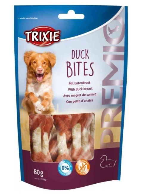 TRIXIE Snacki Premio Kaczka - przysmak dla psa - 80 g TRIXIE Snacki Premio Kaczka - przysmak dla psa - 80 g