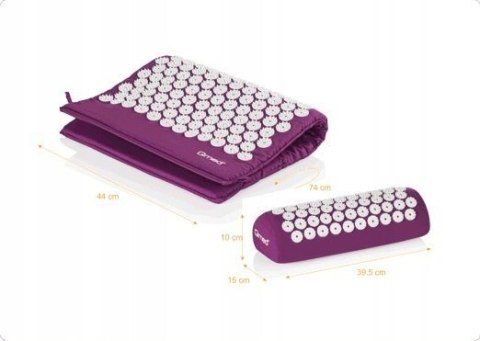 Mata do qkupresury z poduszką ACUPRESSURE MAT Mata do qkupresury z poduszką ACUPRESSURE MAT