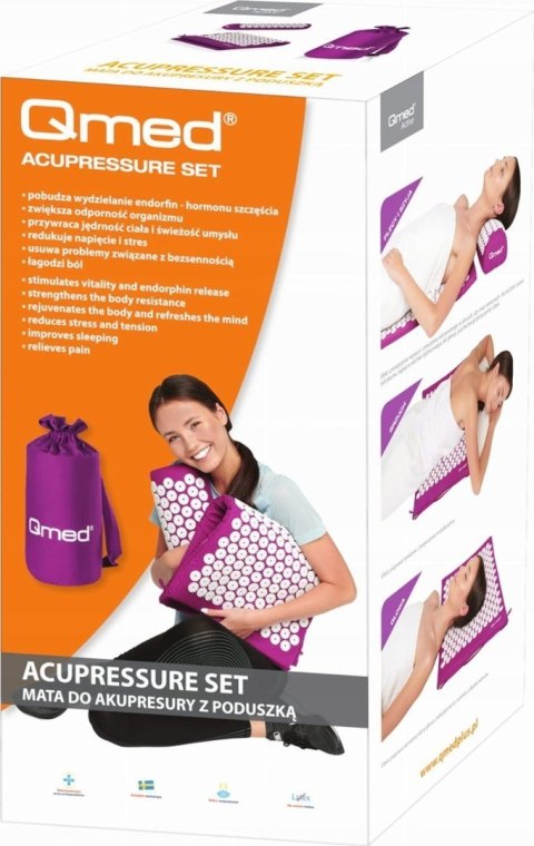Mata do qkupresury z poduszką ACUPRESSURE MAT Mata do qkupresury z poduszką ACUPRESSURE MAT