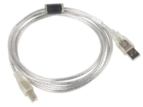 Kabel Lanberg CA-USBA-12CC-0018-TR (USB 2.0 M - USB 2.0 M; 1,8m; kolor przeźroczysty) Kabel Lanberg CA-USBA-12CC-0018-TR (USB 2.0 M - USB 2.0 M; 1,8m; kolor przeźroczysty)