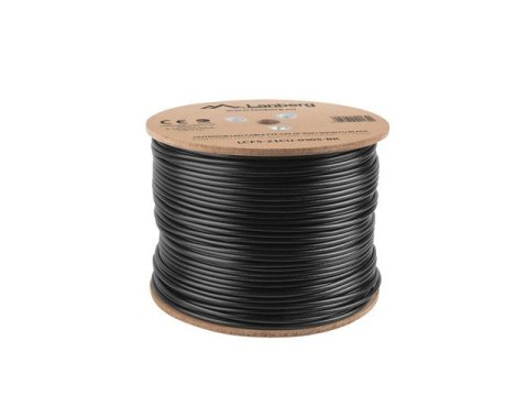 Kabel sieciowy zewnętrzne Lanberg LCF5-21CU-0305-BK (FTP; 305m; kat. 5e; kolor czarny) Kabel sieciowy zewnętrzne Lanberg LCF5-21CU-0305-BK (FTP; 305m; kat. 5e; kolor czarny)