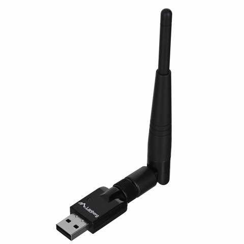 Karta sieciowa Lanberg N150 NC-0150-WE (USB 2.0, Złącze anteny WiFi) Karta sieciowa Lanberg N150 NC-0150-WE (USB 2.0, Złącze anteny WiFi)