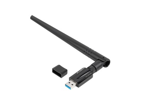 LANBERG BEZPRZEWODOWA KARTA SIECIOWA USB NC-1200-WIE AC1200 USB 3.0 DUAL BAND LANBERG BEZPRZEWODOWA KARTA SIECIOWA USB NC-1200-WIE AC1200 USB 3.0 DUAL BAND