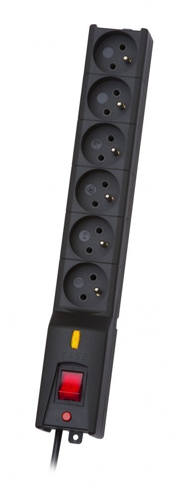 Listwa Lestar LX 610 G-A K.:CZ 3.0M (3m; kolor czarny) Listwa Lestar LX 610 G-A K.:CZ 3.0M (3m; kolor czarny)