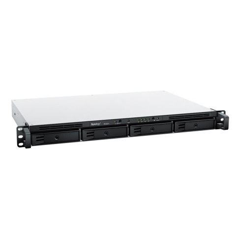 NAS Synology RS422+; 1U RACK; 4x (3.5" SATA HDD/2.5" SATA SSD); AMD Ryzen R1600; 2 GB DDR4 ECC, 2x 1GbE RJ-45 NAS Synology RS422+; 1U RACK; 4x (3.5" SATA HDD/2.5" SATA SSD); AMD Ryzen R1600; 2 GB DDR4 ECC, 2x 1GbE RJ-45