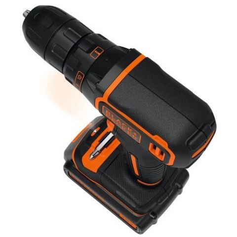 Wiertarko-wkrętarka 18V CDC18BAFC-QW BLACK+DECKER Wiertarko-wkrętarka 18V CDC18BAFC-QW BLACK+DECKER