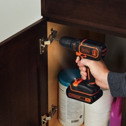 Wiertarko-wkrętarka 18V CDC18BAFC-QW BLACK+DECKER Wiertarko-wkrętarka 18V CDC18BAFC-QW BLACK+DECKER