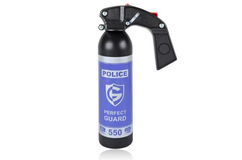 Gaz pieprzowy Police Perfect Guard 550 - 480 ml. żel - gaśnica Gaz pieprzowy Police Perfect Guard 550 - 480 ml. żel - gaśnica
