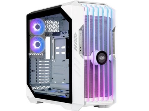 COOLER MASTER OBUDOWA HAF 700 EVO ARGB FULL TOWER Z OKNEM PANEL LCD + KONTROLER BIAŁA