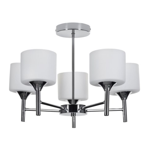 Żyrandol klasyczna lampa sufitowa wisząca Activejet MIRA Chrom 5xE27 do salonu Żyrandol klasyczna lampa sufitowa wisząca Activejet MIRA Chrom 5xE27 do salonu