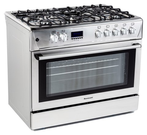 Kuchnia gazowo-elektryczna Ravanson KWGE-K90 CHEF MODERN (Płyta gazowa; Piekarnik elektryczny; 900mm) Kuchnia gazowo-elektryczna Ravanson KWGE-K90 CHEF MODERN (Płyta gazowa; Piekarnik elektryczny; 900mm)
