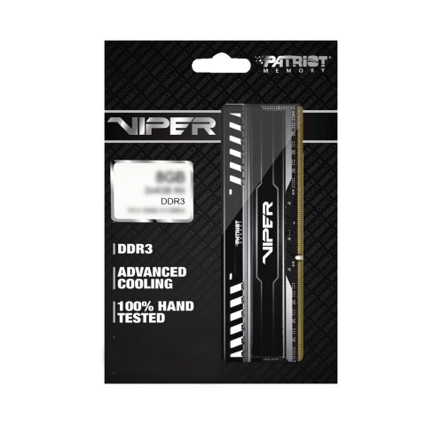 PATRIOT DDR3 8GB VIPER 3 1600MHz CL10 PATRIOT DDR3 8GB VIPER 3 1600MHz CL10