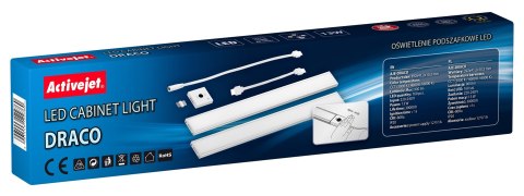 Zestaw lamp podszafkowych LED Activejet AJE-DRACO Zestaw lamp podszafkowych LED Activejet AJE-DRACO