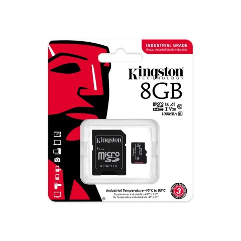 KINGSTON microSDHC Industrial 8GB SDCIT2/8GB KINGSTON microSDHC Industrial 8GB SDCIT2/8GB