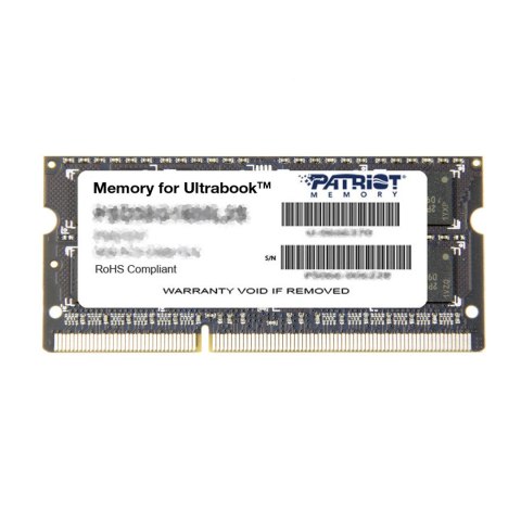 PATRIOT DDR3 8GB Ultrabook 1600MHz CL11 SO-DIMM PATRIOT DDR3 8GB Ultrabook 1600MHz CL11 SO-DIMM