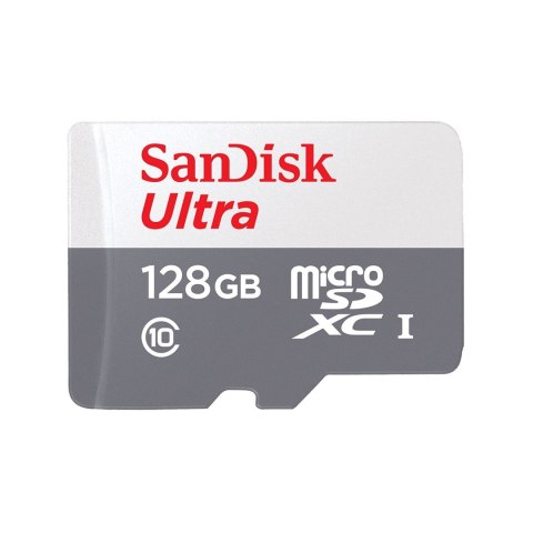 SANDISK ULTRA microSDXC 128 GB 100MB/s Class 10 UHS SANDISK ULTRA microSDXC 128 GB 100MB/s Class 10 UHS