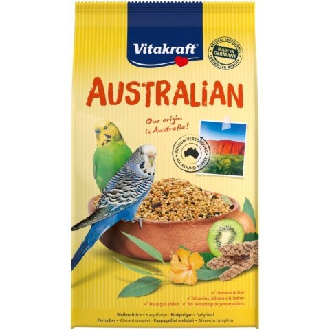 VITAKRAFT AUSTRALIAN karma dla papugi falistej 800g VITAKRAFT AUSTRALIAN karma dla papugi falistej 800g