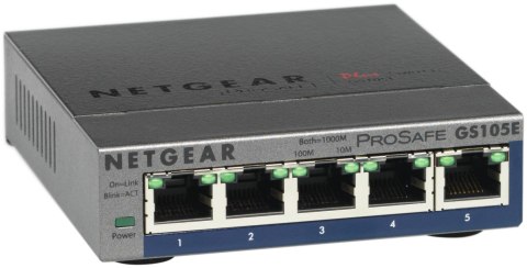 Switch Netgear GS105E-200PES 5p Unmanaged Gigabit Switch Netgear GS105E-200PES 5p Unmanaged Gigabit