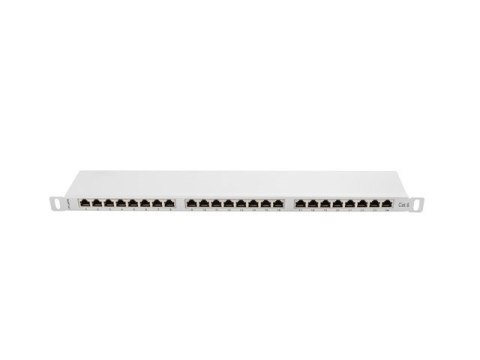 Patch panel Lanberg PPS6-0024-S (0.5U; kat. 6; 24xRJ-45)