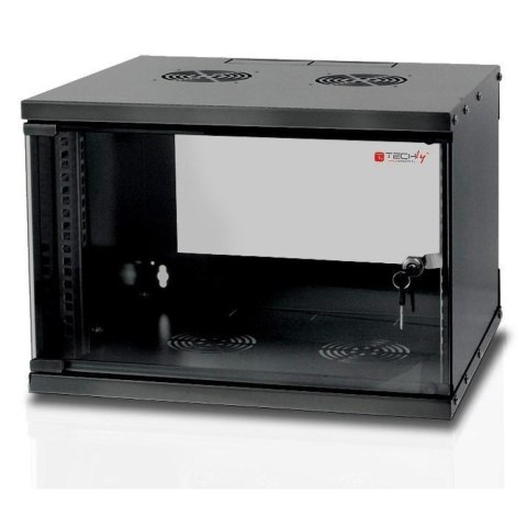 TECHLY SZAFKA WISZĄCA ECO 19 6U/320MM ZMONTOWANA C TECHLY SZAFKA WISZĄCA ECO 19 6U/320MM ZMONTOWANA C